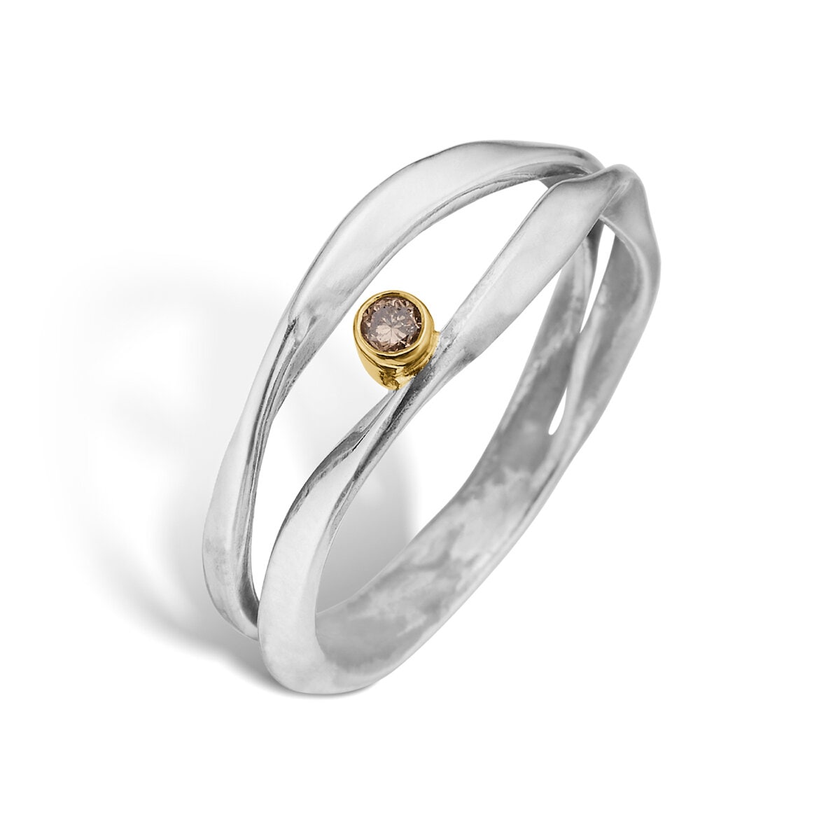 Lotus Duo Plain Ring