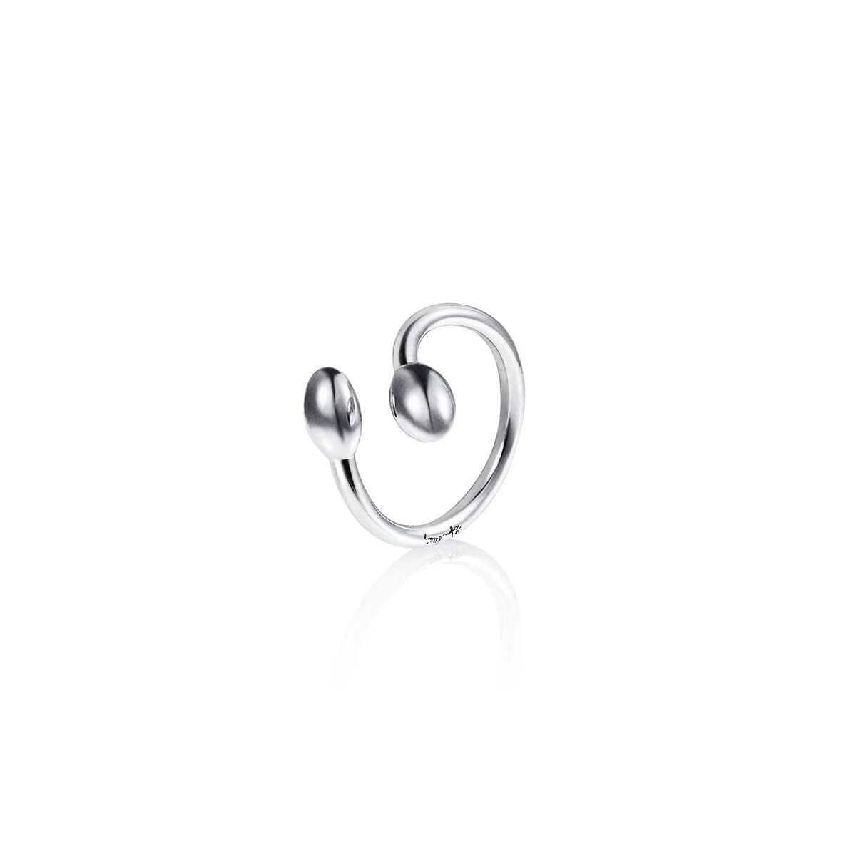 Love bead twin ring 