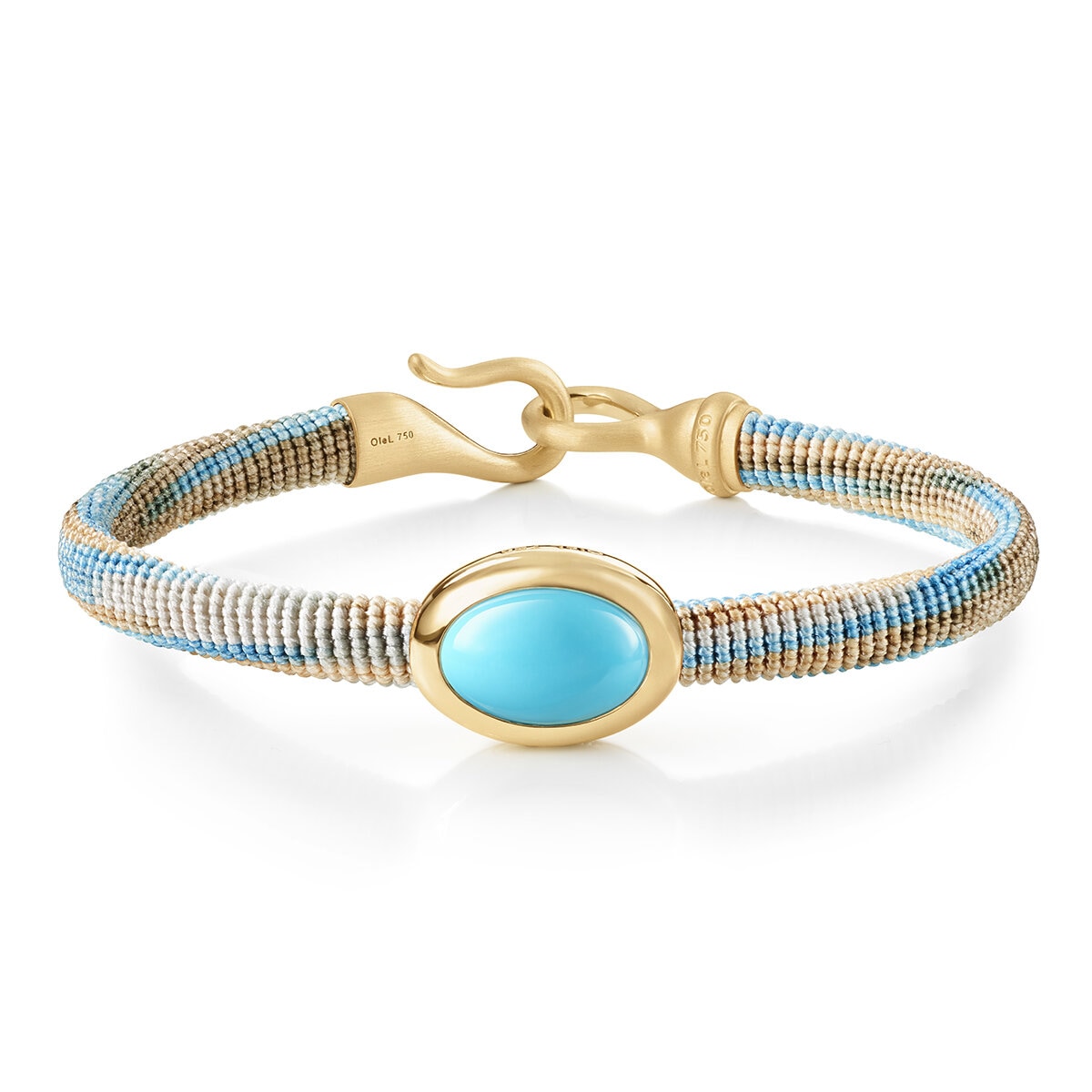 Life bracelet with turquoise