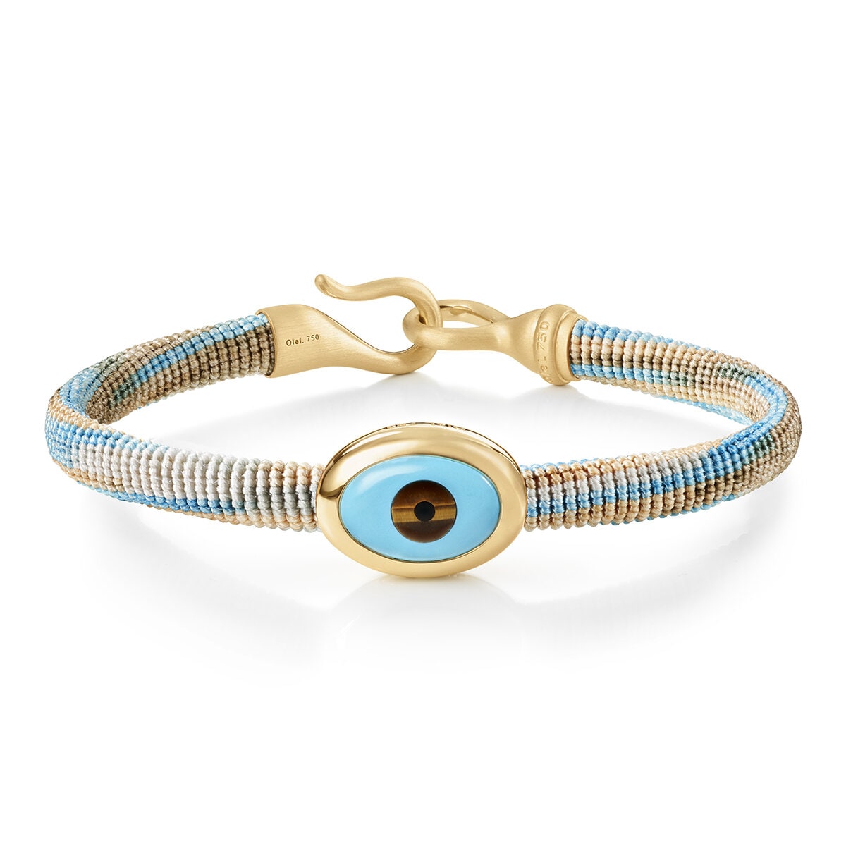 Life bracelet with "evil eye"