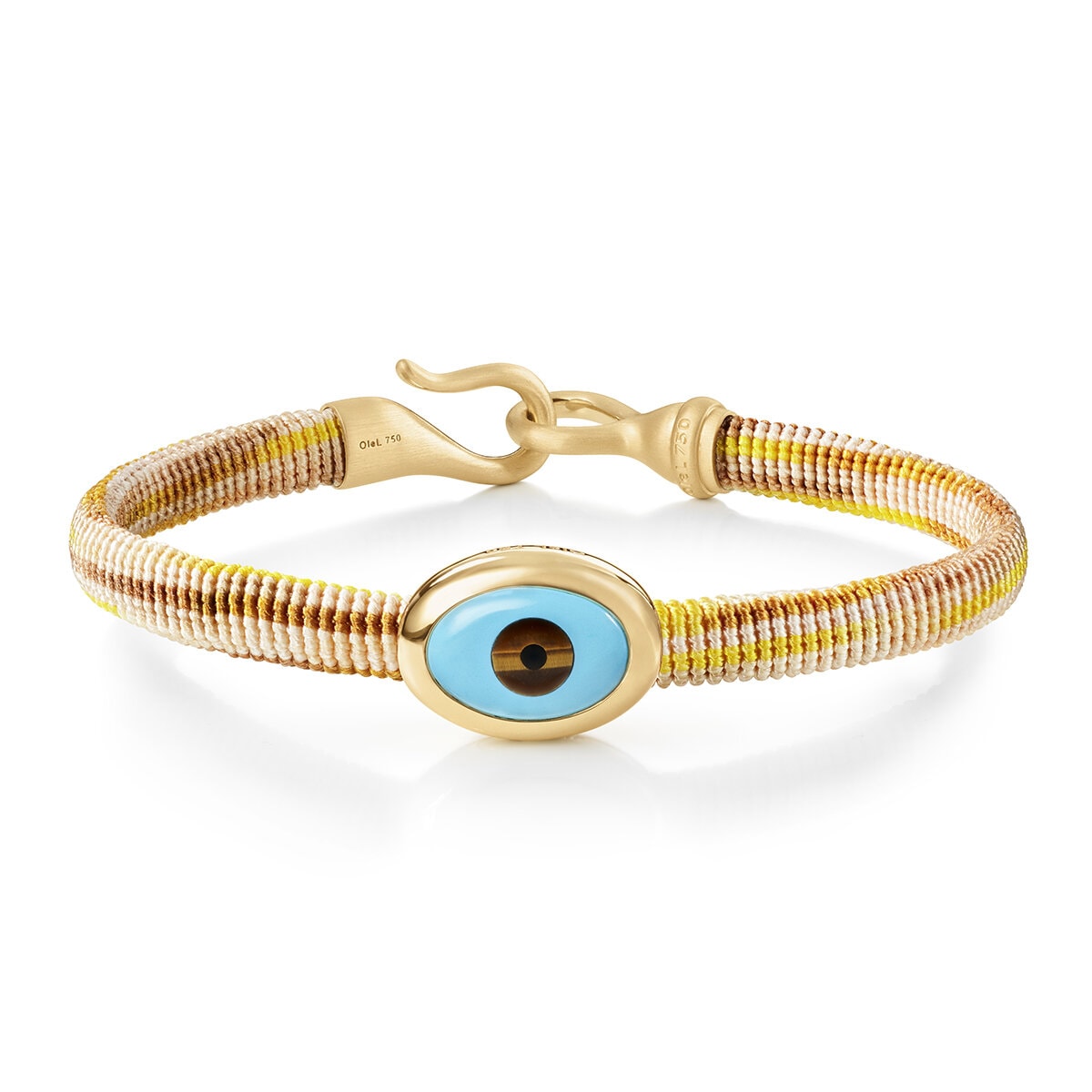 Life bracelet with evil eye