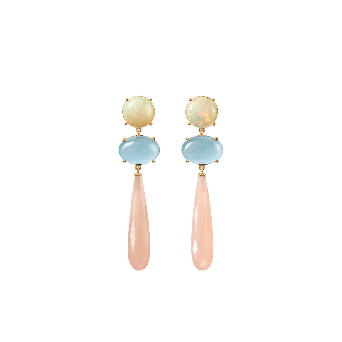 Lotus earrings