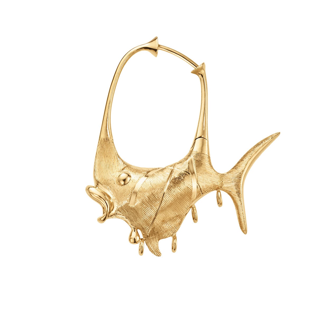 Young Fish Earring Large